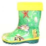 Сапожки детские "Рыбки" (утепленные)