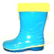 Сапожки голубые (утепленные)